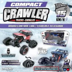 TÉLÉGUIDÉ COMPACT CRAWLER CHENILLES OU ROUES 1:16